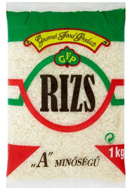 Fehér hosszúszemű rizs A minőség – 1 kg 